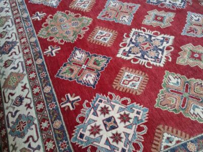 Red Patterned Rug